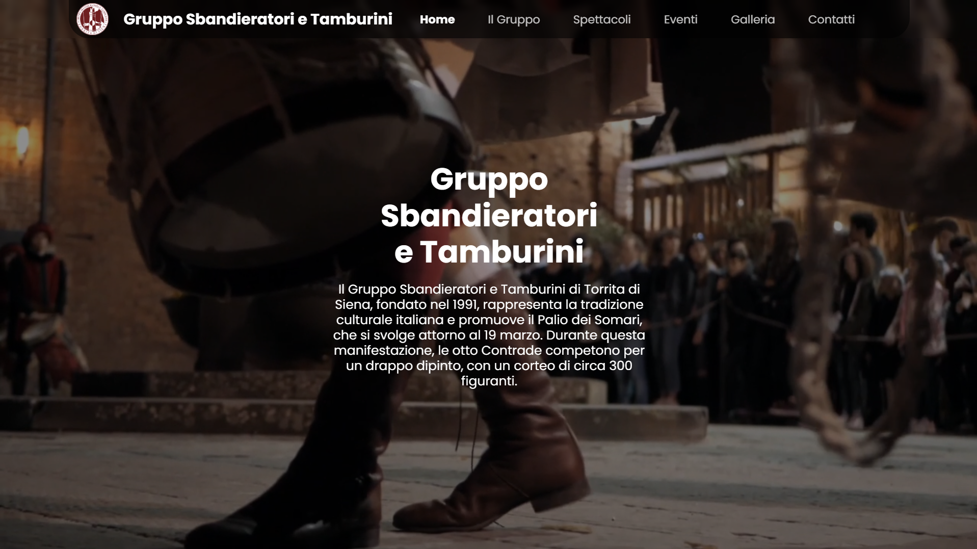 Sito del Gruppo Sbandieratori e Tamburini